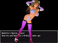 I watched Girl B Hero scenes part 6 with Sharifa in hentai cartoon