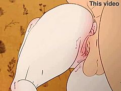 i got trapped in sticky cum and fucked in the ass, frieren from stark fern hentai.