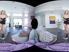 blonde prostitute arya fae enjoys valentine's anal in vr reality.