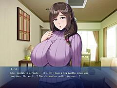 मिल्फ हाउसवाइफ कहती है, मेरे बड़े टिट्स और मॉन्स्टर कॉक ले ल्यूड एक्सचेंज में।