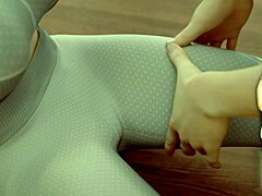 Watch Out! Ms Denvers Ep 48 Shows Fitness Milf in Upskirt Cartoon Sex with Brunette Hentai Action!