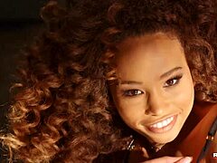 rammed - beauty ebony teen cecila lion hardcore fucked doggystyle