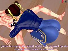 Chun-Li from Street Fighter gets fucked hard in Fortnite fantasy crossover