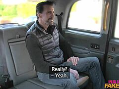 femalefaketaxi driver takes fat cock stretching her pussy in wild uk taxi ride with blowjob and orgasm