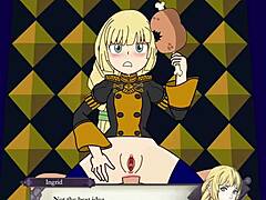 In this PPPPU Gaiden Ingrid Brandl Galatea v1, the blonde bitch flashes her tits on holiday in New Zealand