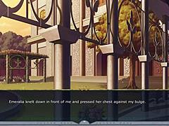 kyonyuu fantasy emeralia outdoor group threesome scene