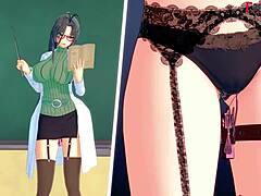 the teacher hides a little secret in sinmai maou ntr madness chapter 1 fantasy trailer