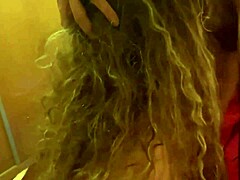 My slut cheating wife sucked our cocks in hot threesome with my friend.