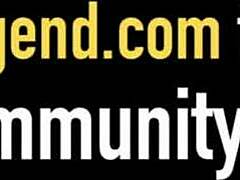 Krissy Lynn in Glasses Rides Cowgirl and Doggystyle with Monster Cock Blowjob Cumshot in Garden Hardcore