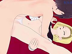 android 18 and videl get intense in dragon ball hentai! 🔥