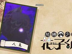 the story unfolds with a mischievous ghost in this fantasy anime drawing