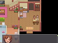 Hentai Game: Blowjobs In Bath And Shower Fucking