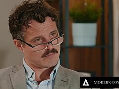 modern-day sins feature pervert therapist obsessing over redhead milf lauren phillips big tits body with rough cunilingus and cum on tits