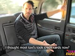 femalefaketaxi driver takes fat cock stretching her pussy in wild uk taxi ride with blowjob and orgasm