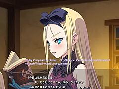 in dungeon of regalias, character5 has a hot scene2 with subtitles