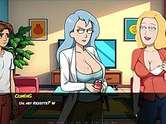 beth gets turned into a sexbot in portal porn parody hentai