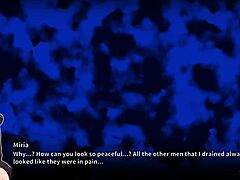 i'm watching holyknightricca part 9, the hentai anime game with intense scenes