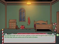 the boss has a huge cock in claus secret surprise!