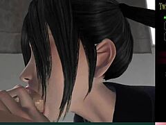 the twin succubus got mad dick sucking skills in ep 13! 😈