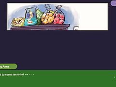 two anime chicks playing poker, leading to furry striptease with ripped clothes 🎴