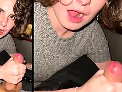 Girlfriend risks a quickie with big cock in cinema. Outdoor thrill turns into crazy anime-style pussy pounding.