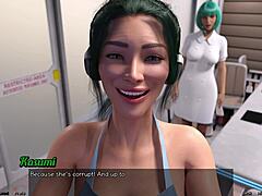 Stranded in space with huge tits hentai game