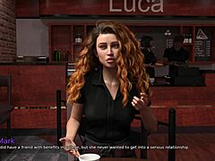 In my dorm 7, mark licks his ex-gf's pussy in the men washroom.