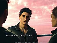 three rules of life 40 with big tits in 3d hentai game