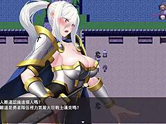 hero roy’s wedding 03: female knight groped by companion.