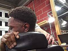 hey Rocco Steele, you pounding Romance bareback in the barbershop like that?