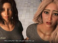 anna appears in wvm 136 cartoon, asking what's happening in this homemade hentai video