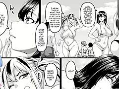 Vacation at the beach got wild with anime hentai sex on holiday 😏🏖️