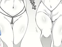 Vacation at the beach got wild with anime hentai sex on holiday 😏🏖️