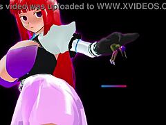 girl b hero fights monster lord