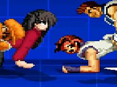 yuri and rin explore their game anime hentai world