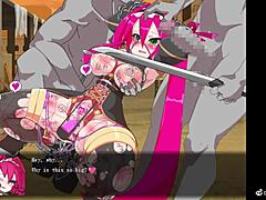 वह कर्वी ऐनिमे बेब बिग टिट्स के साथ बीडीएसएम स्टाइल में हार्ड गैंगबैंग होती है...