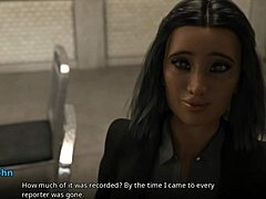 anna appears in wvm 136 cartoon, asking what's happening in this homemade hentai video