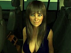 Huge Creampie In Petite Brunette's Ass During First Time Couple Fuck