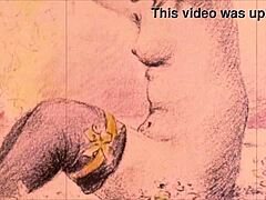 vintage illustration showcases intriguing retro comic art from japanese anime style