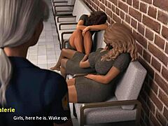 anna appears in wvm 136 cartoon, asking what's happening in this homemade hentai video