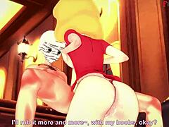 Beth Smith Engages in Hard Sex with Rick in 3D Cartoon Fantasy