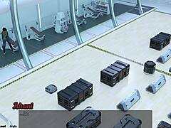 stranded in space 137 with a busty indian milf