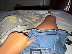 Exhausted from University, Masturbating My Juicy Pussy Alone