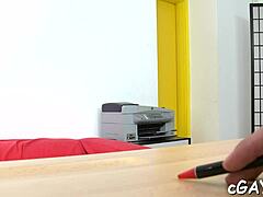 Coarse and wild homosexual fuck with sucking blowjob on cock. Gay guys go all out in intense action.