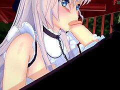 belfast invites to lunch in azurlane pov