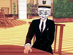 belfast invites to lunch in azurlane pov