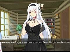 the witch traps the prisoner in her sexual dungeon during gameplay 6