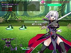 this demon king armor hentai game has crazy scenes in part 1