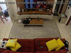 Hot Latina Milf Thay Ksada Flashes Big Tits To Delivery Boy For Pov Sucking On Living Room Sofa