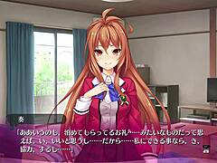 Hentai game featuring bukkake challenges in part 03